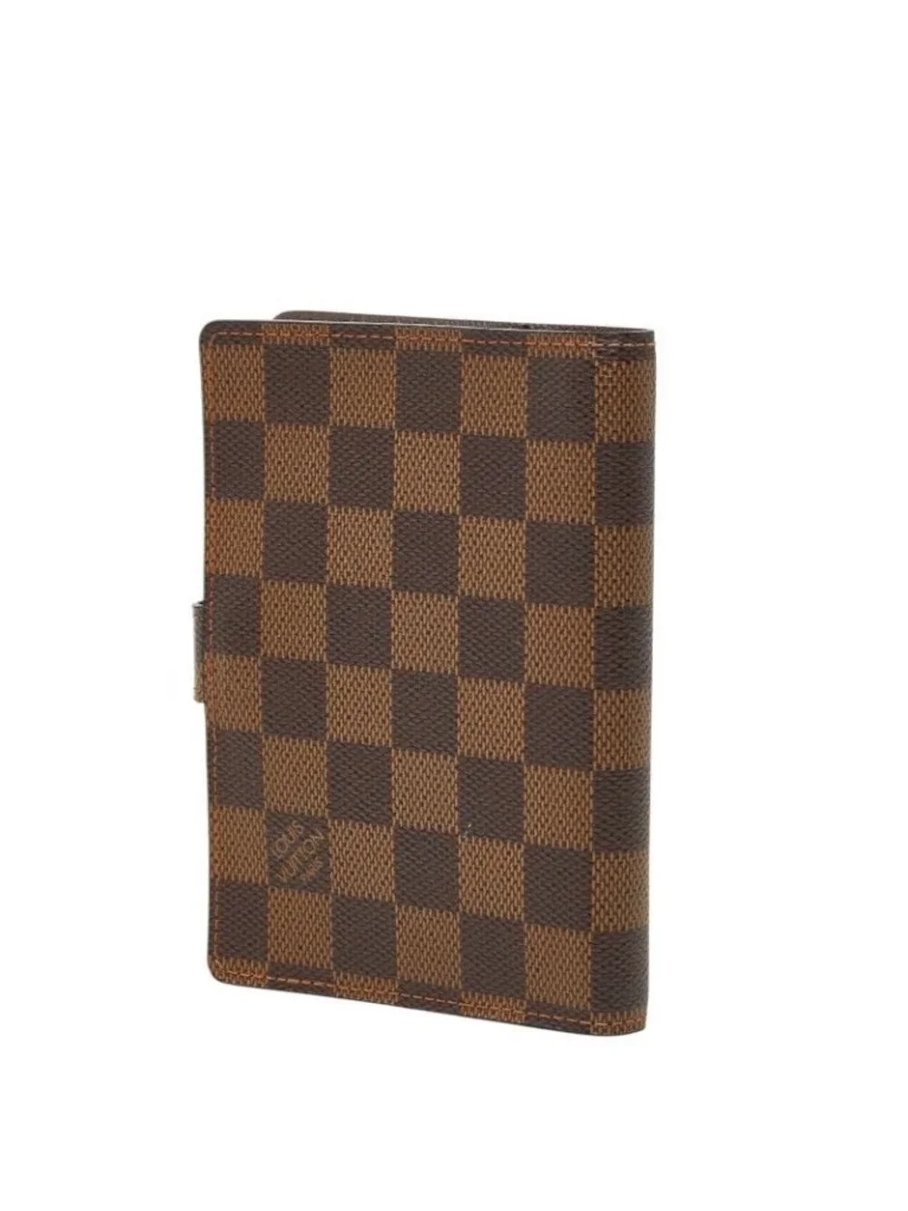 Louis Vuitton Damier Agenda PM Notebook Cover Brown Leather